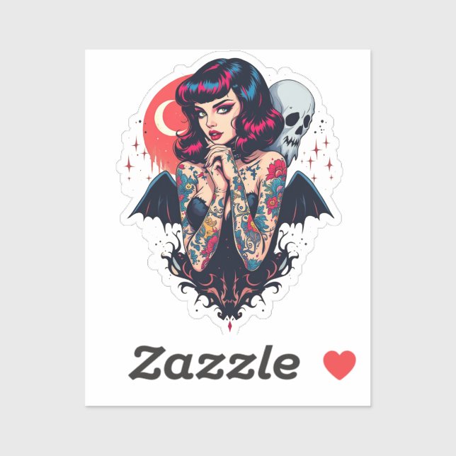 Sticker Beauté de l'aile de chaume (Feuille)