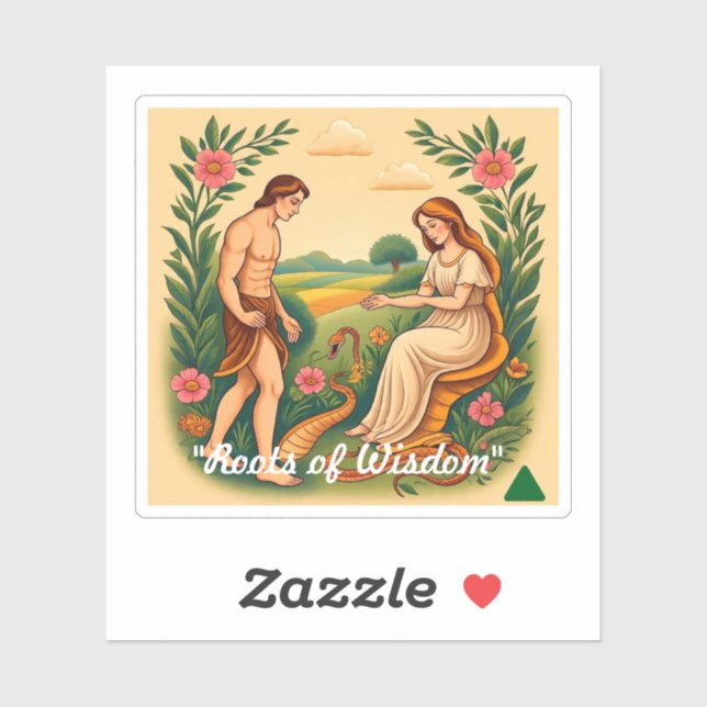 Sticker "Beauté Divine cachée" (Feuille)