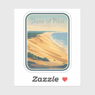 Sticker Beauté naturelle de Dune de Pilat-France