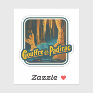 Sticker Beauté naturelle de Gouffre de Padirac-France