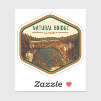 Sticker Beauté naturelle du pont naturel-Alabama