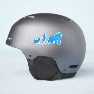 Sticker Bébé, homme à Gorilla