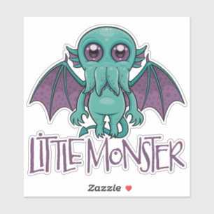 Sticker Bébé mignon Cthulhu Petit Monstre