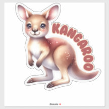 Bébé souriant Kangaroo - Pépinière