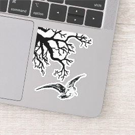 Sticker Beccaccia en volo
