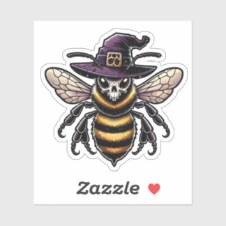 Sticker Bee gothique