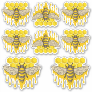 Sticker Bee Hive