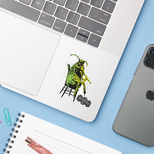 Sticker Beetlejus Le dendroctone en fauteuil