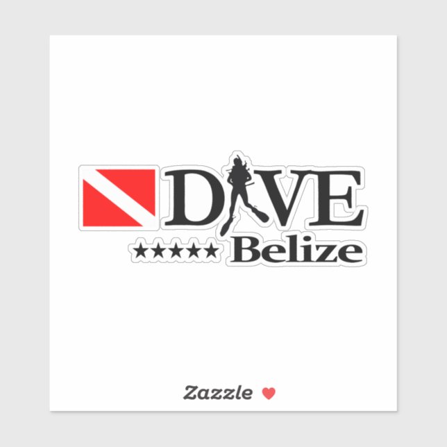 Sticker Belize DV4 (Feuille)