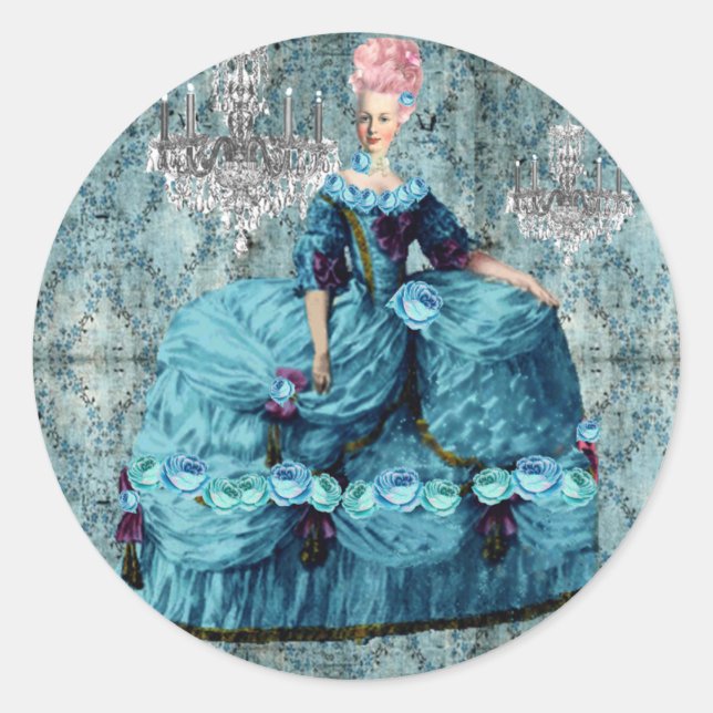 Sticker Bella Blue Marie Antoinette (Devant)