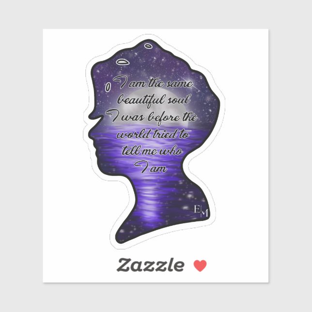 Sticker Belle Âme (Feuille)