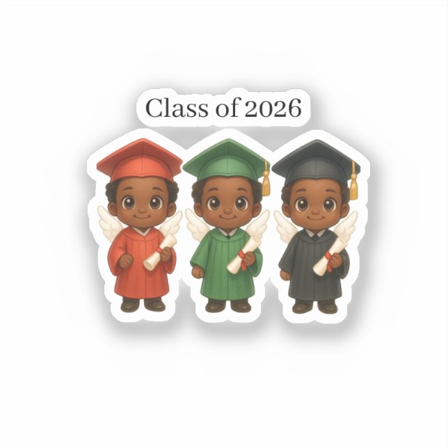 Sticker Béni & Diplômé 2026 (Recto)