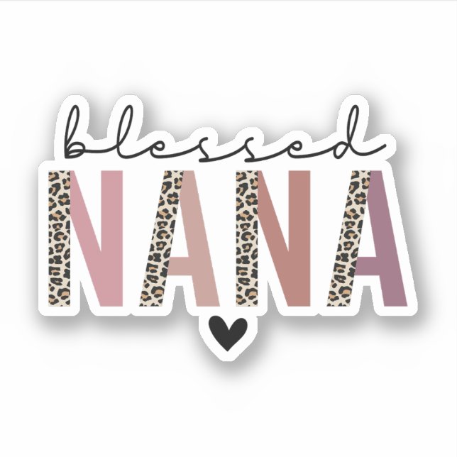 Sticker Béni Nana, Don pour grand-mère grand-mère (Devant)