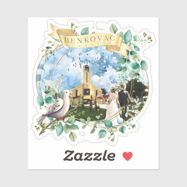 Sticker Benkovac (Feuille)