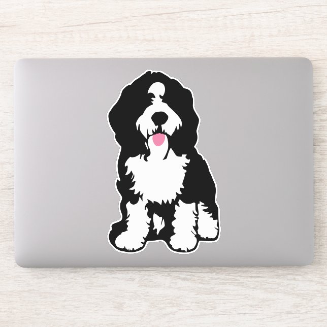 Sticker Bernedoodle (Ordinateur)