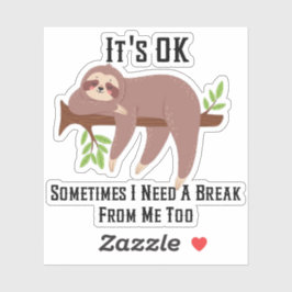 Sticker Besoin d'une fente de rupture