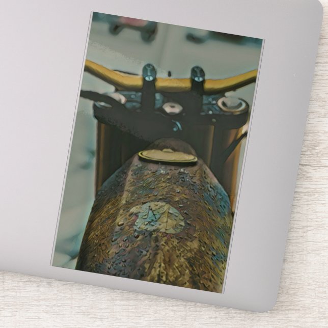 Sticker Best mocycle toxique (Détail)