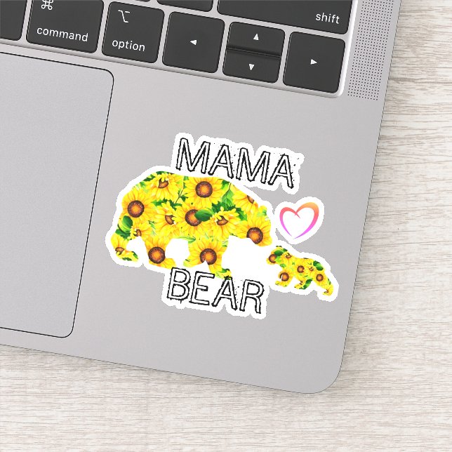 Sticker Beurre de soleil de MAMA customisée Meilleur décal (Détail)