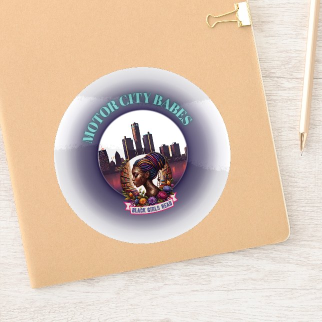 Sticker BGR Detroit | Décal pour bébés à moteur (Carnet)