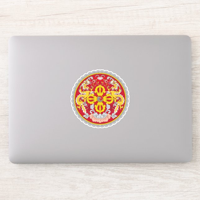 Sticker Bhoutan (Ordinateur)