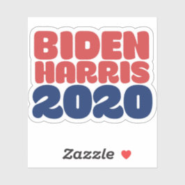 Sticker Biden Harris 2020 Joe Biden Kamala Harris 2020