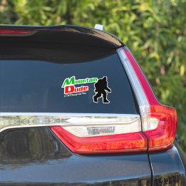 Sticker Bigfoot Mountain Dude Ma Forêt Mes Règles Drôle