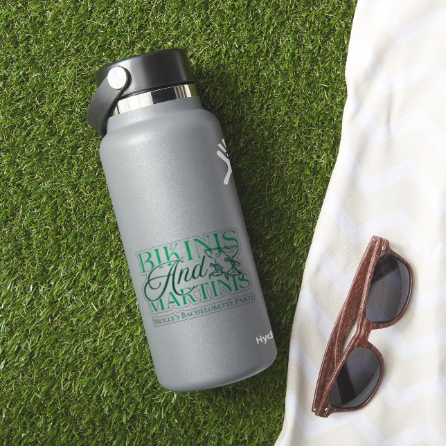 Sticker Bikinis et Martinis - Bachelorette sur mesure (HydroFlask Insitu)