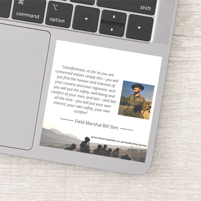 Sticker Bill Slim 'Unselfish' (Détail)