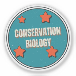 Sticker Biologie de la conservation