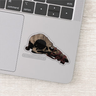 Sticker Bird Skull