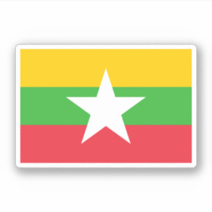 Sticker Birmanie (1989)