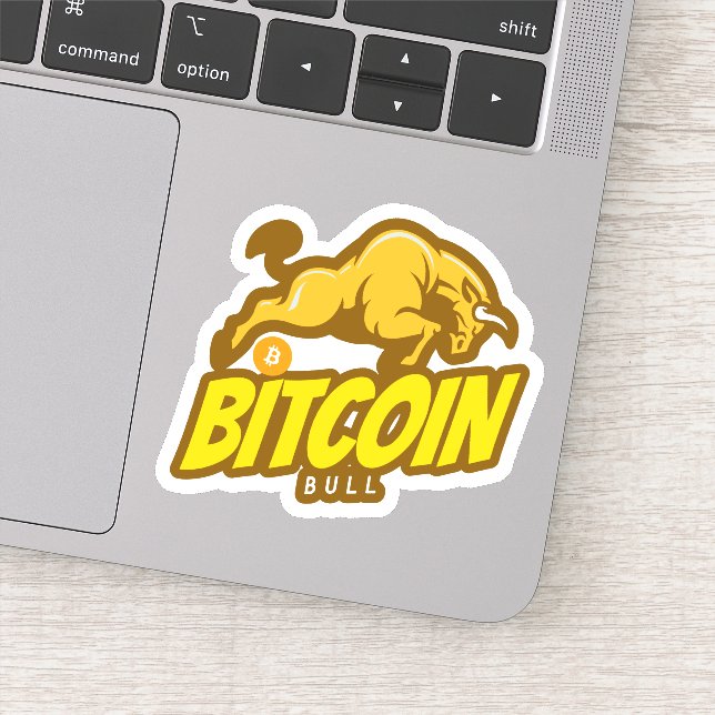 Sticker Bitcoin Bull run - Btc Crypto (Détail)