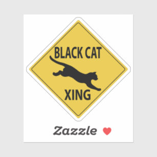 Sticker Black Cat XING