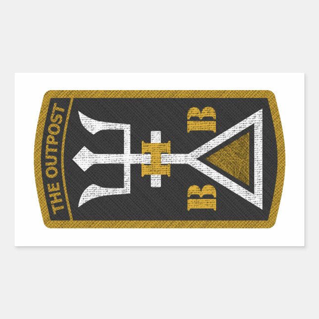 Sticker : Blanc / OP-BHB (Devant)