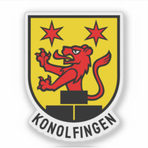 Sticker Blason de Konolfingen, Suisse