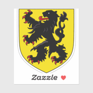 Sticker Blason des Flandres