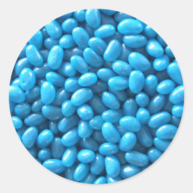 Sticker bleu gelée (Devant)