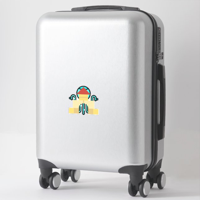 Sticker blocs de construction (Sur valise)