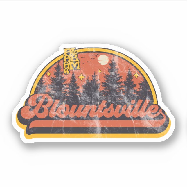 Sticker Blountsville, Alabama (Devant)