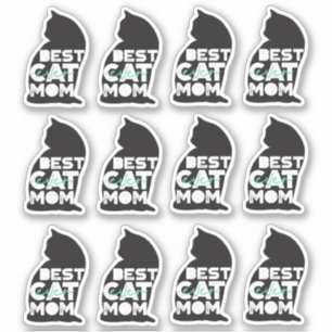 Sticker Blue Drôle Meilleure Fête des Mères Meilleure Mama
