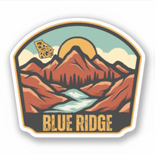 Sticker Blue Ridge, Géorgie