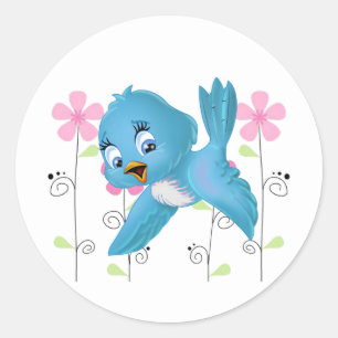 Sticker Bluebird