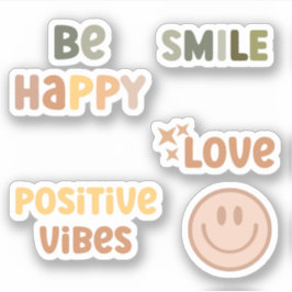 Sticker Boho positif Vibes été