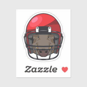 Sticker Bois de football Sports