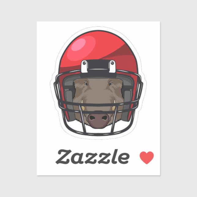 Sticker Bois de football Sports (Feuille)