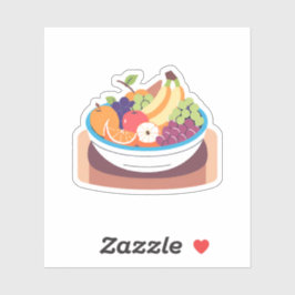 Sticker Bol de fruits
