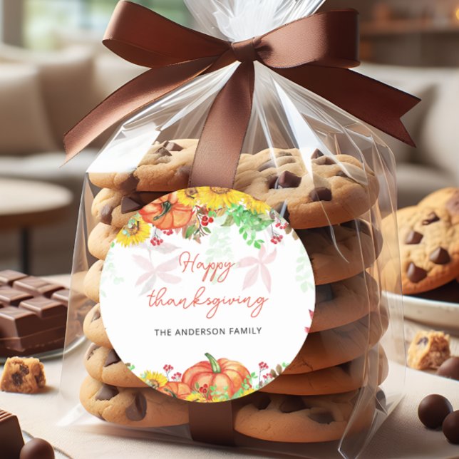 Sticker bon thanksgiving (Créateur téléchargé)