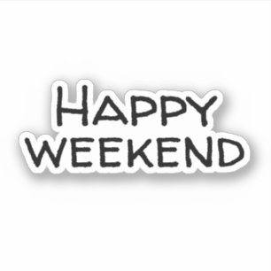 Sticker Bon week-end