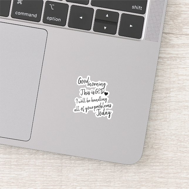 Sticker Bonjour (Détail)