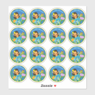 Sticker Bonjour deuxième année ! Cute sirène